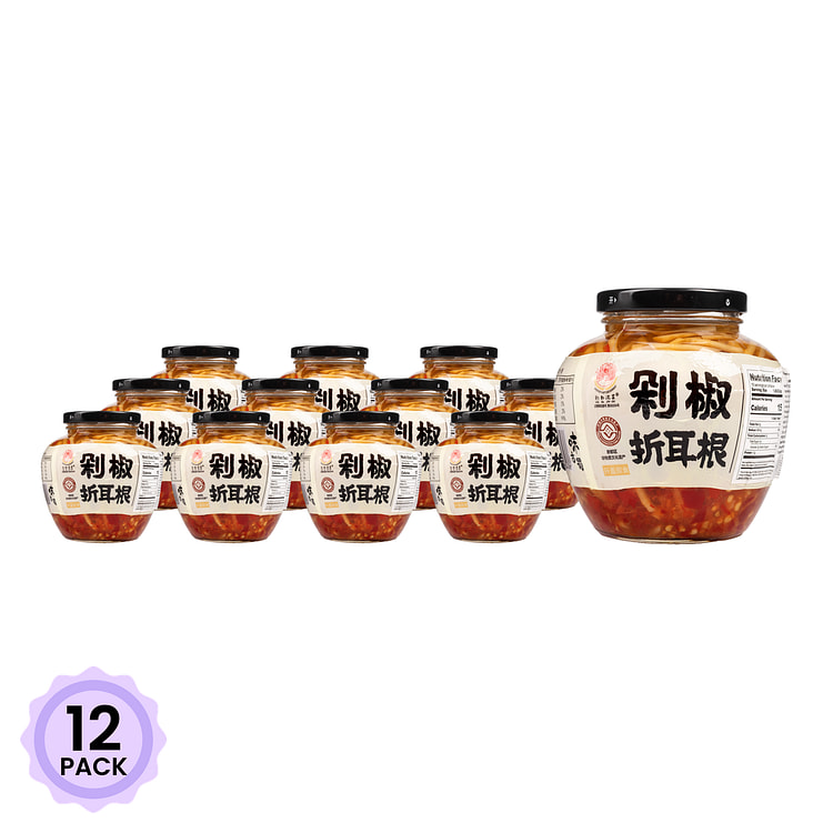 古蜀味道 剁椒折耳根 480 克*12 包