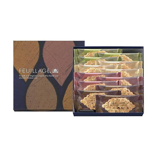 Morozoff Feuillage Nut Chocolate Cream Cookies 12 pieces