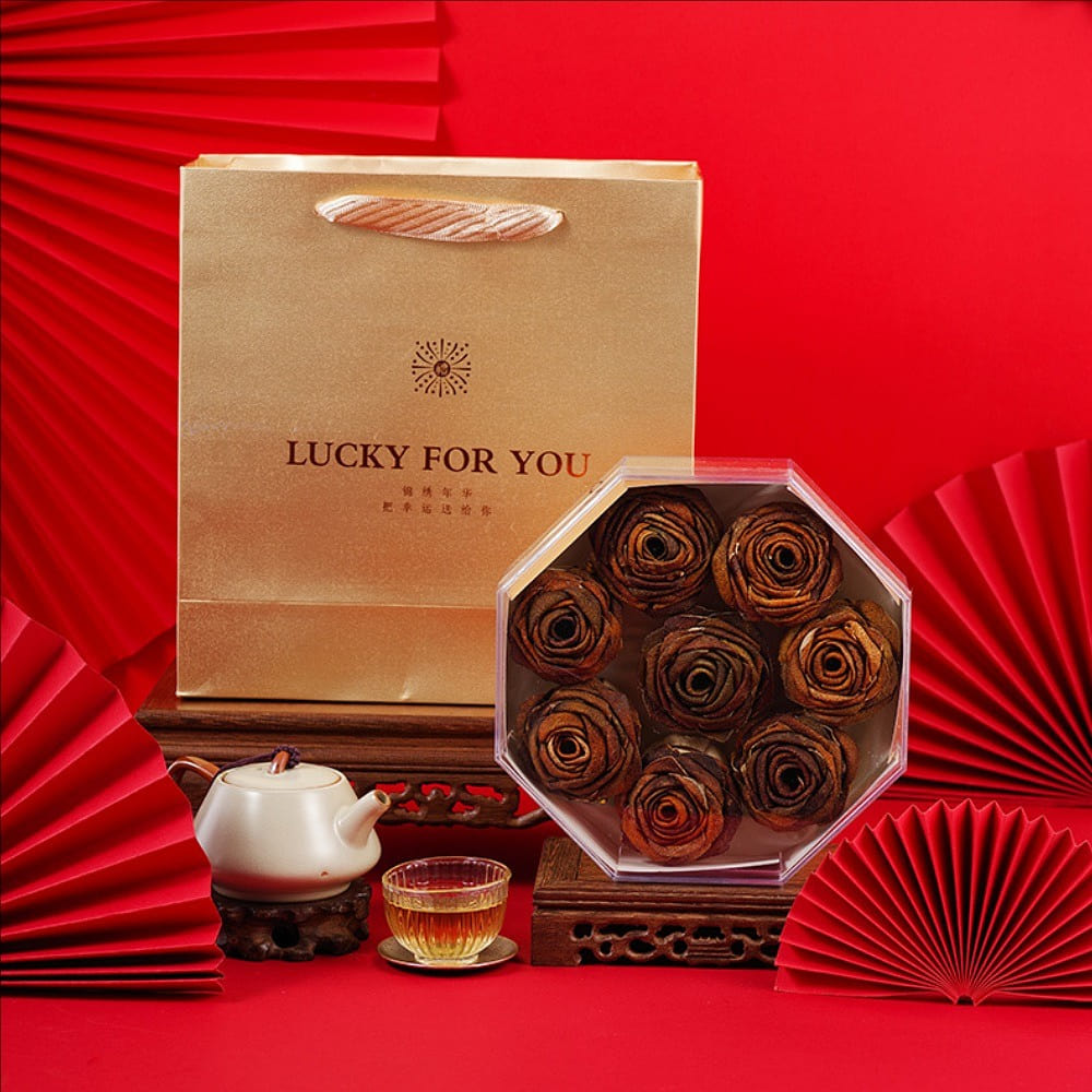 Guangdong specialty Xinhui Laochenpi 2018 Chenpihua gift box 360 g