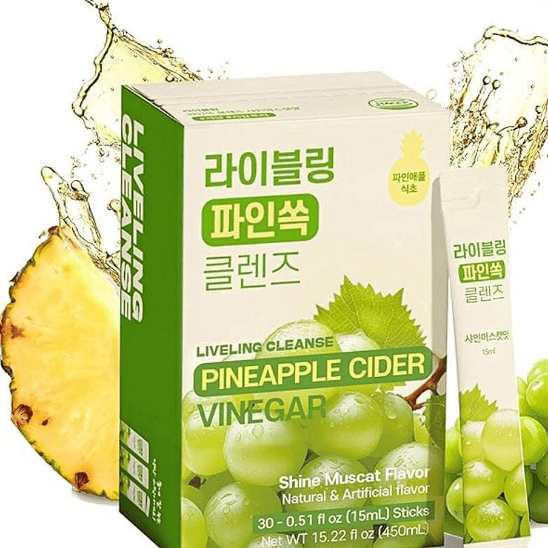 Liveling Diet Drink Pineapple Vinegar ShineMuscat 30 each