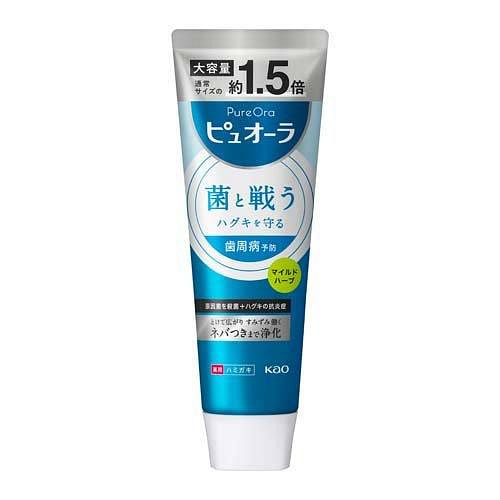 花王 除菌牙膏 温和薄荷 加量版170g