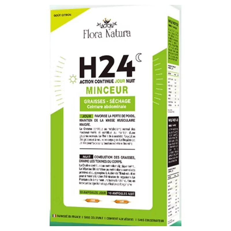 Flora Natura H24 Day & Night Metabolism Support 1 box