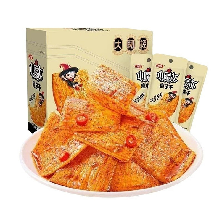 卫龙小魔女魔芋干200g魔芋素板筋解馋小零食小吃 200 克