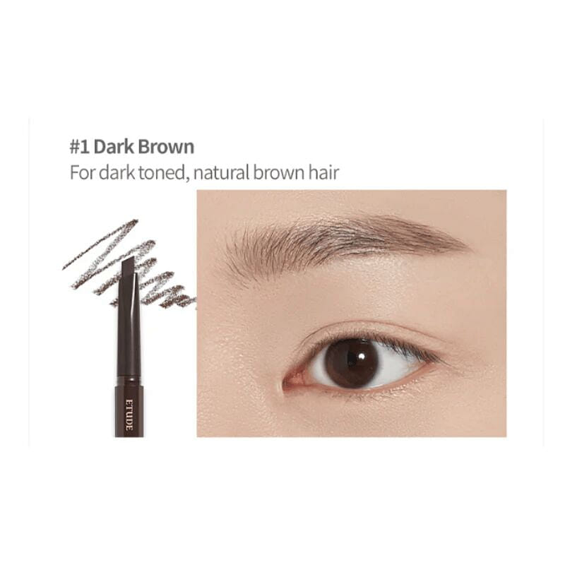 ETUDE HOUSE Drawing Eye Brow 1 Dark brown 1 each