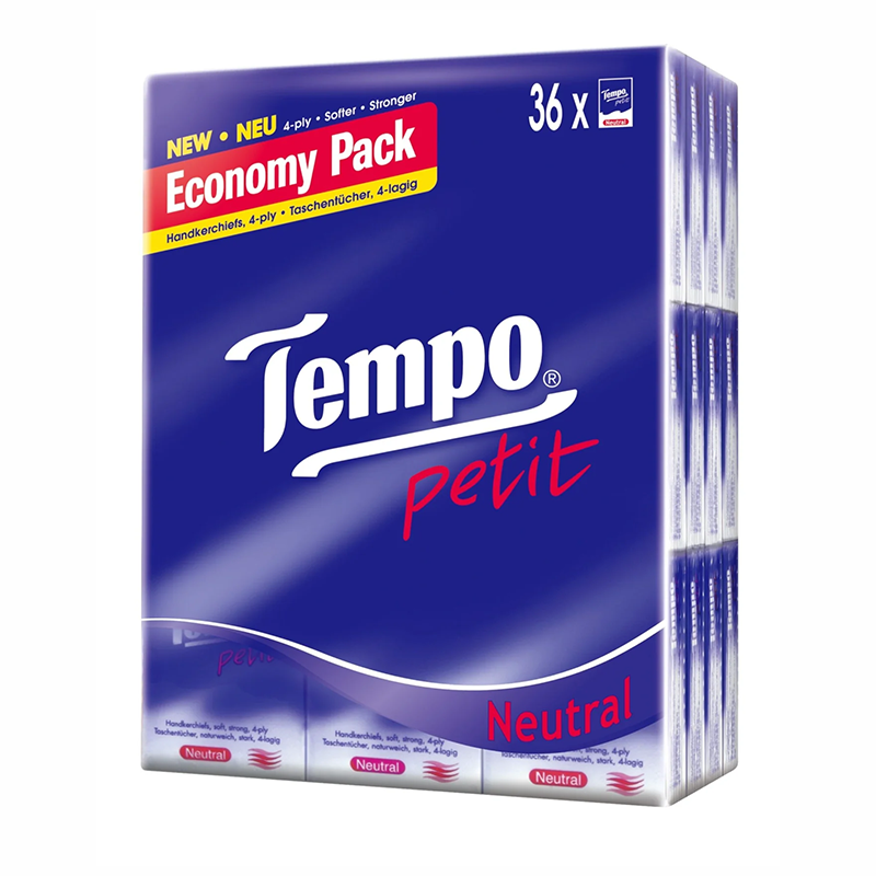 TEMPO Petit Pocket Neutral Scent 36's 1 개