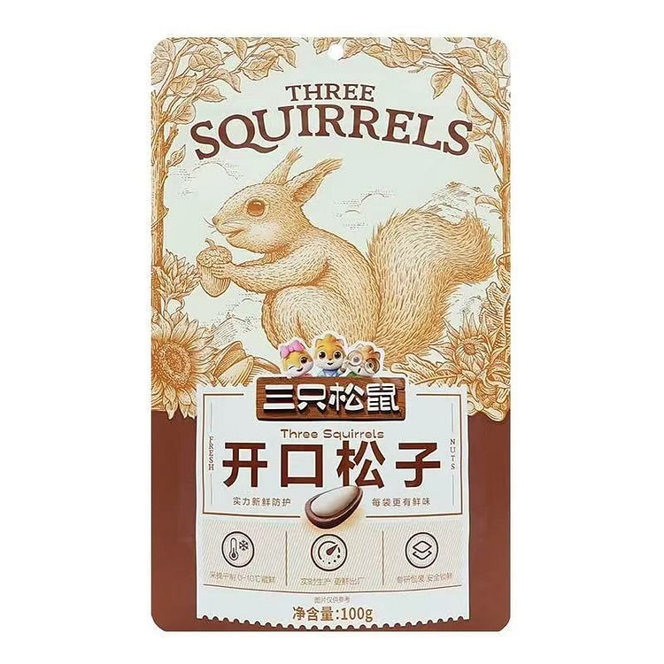 Pine nut snacks Fresh, crispy and nutritious*1bag