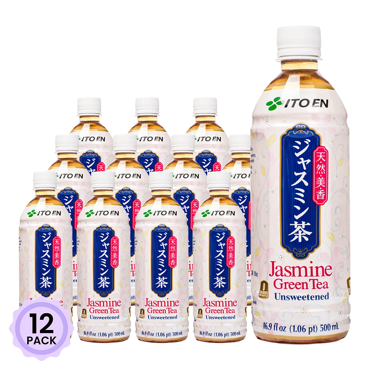 Itoen Jasmine Green Tea Unsweetened 16.9 fl.oz*12 pack
