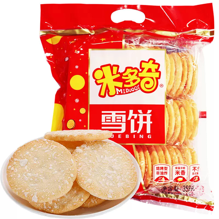 米多奇雪饼358g*1袋