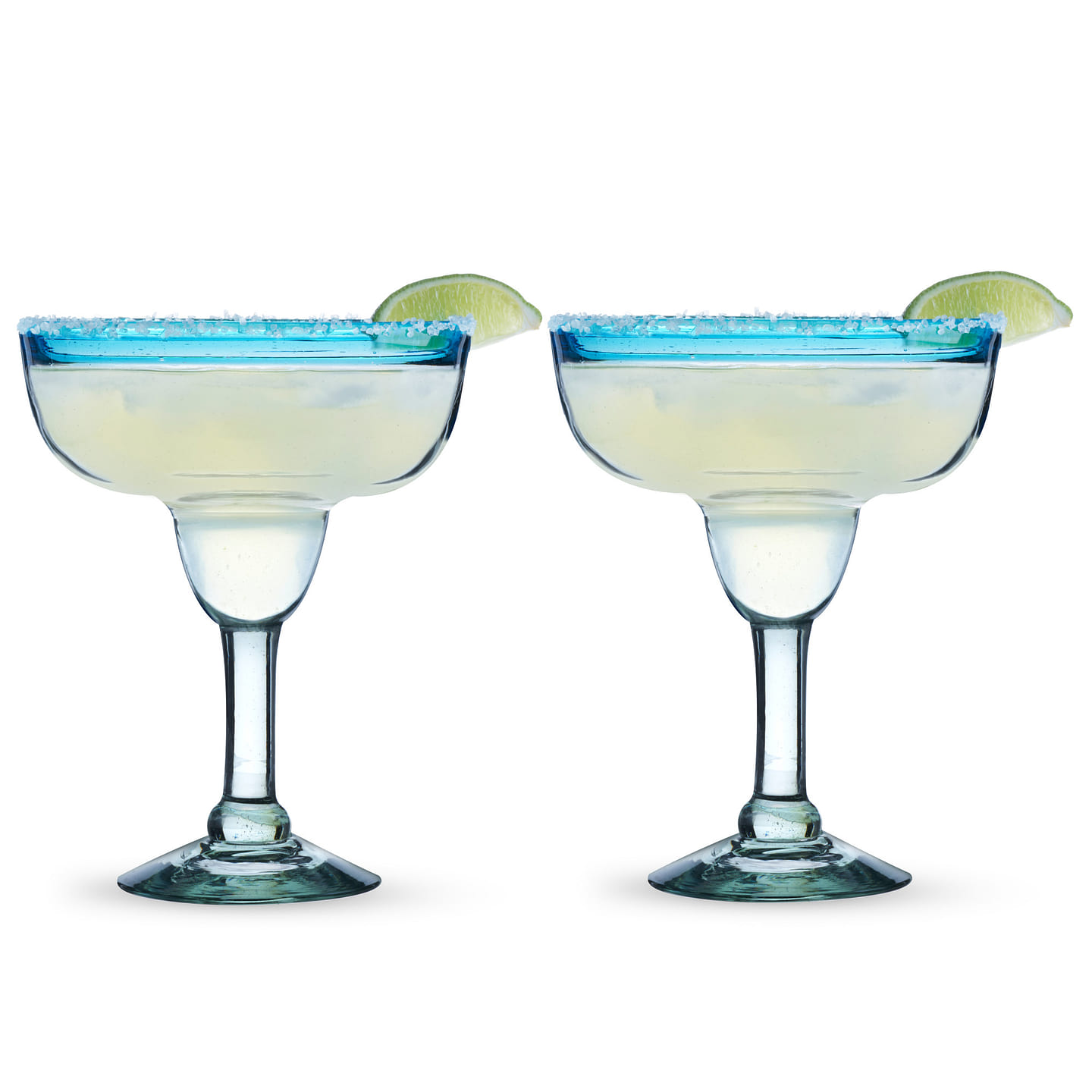 Primavera Recycled Margarita Glass Set by Twine Living 2 each