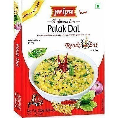 Priya Palak Dal (Ready-to-Eat), 10.6 oz box 10.6 oz