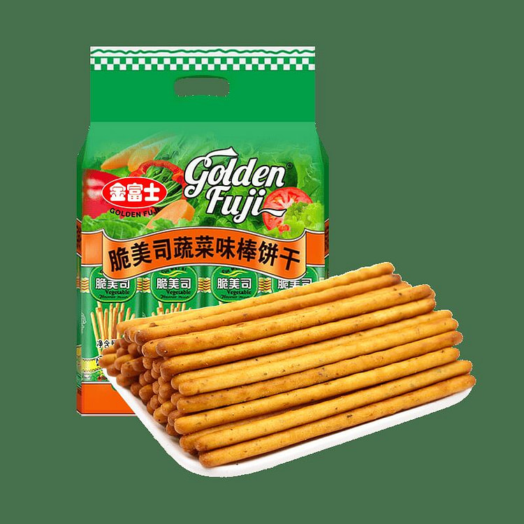金富士脆美司手指棒饼干蔬菜味 384g*1包 384 克