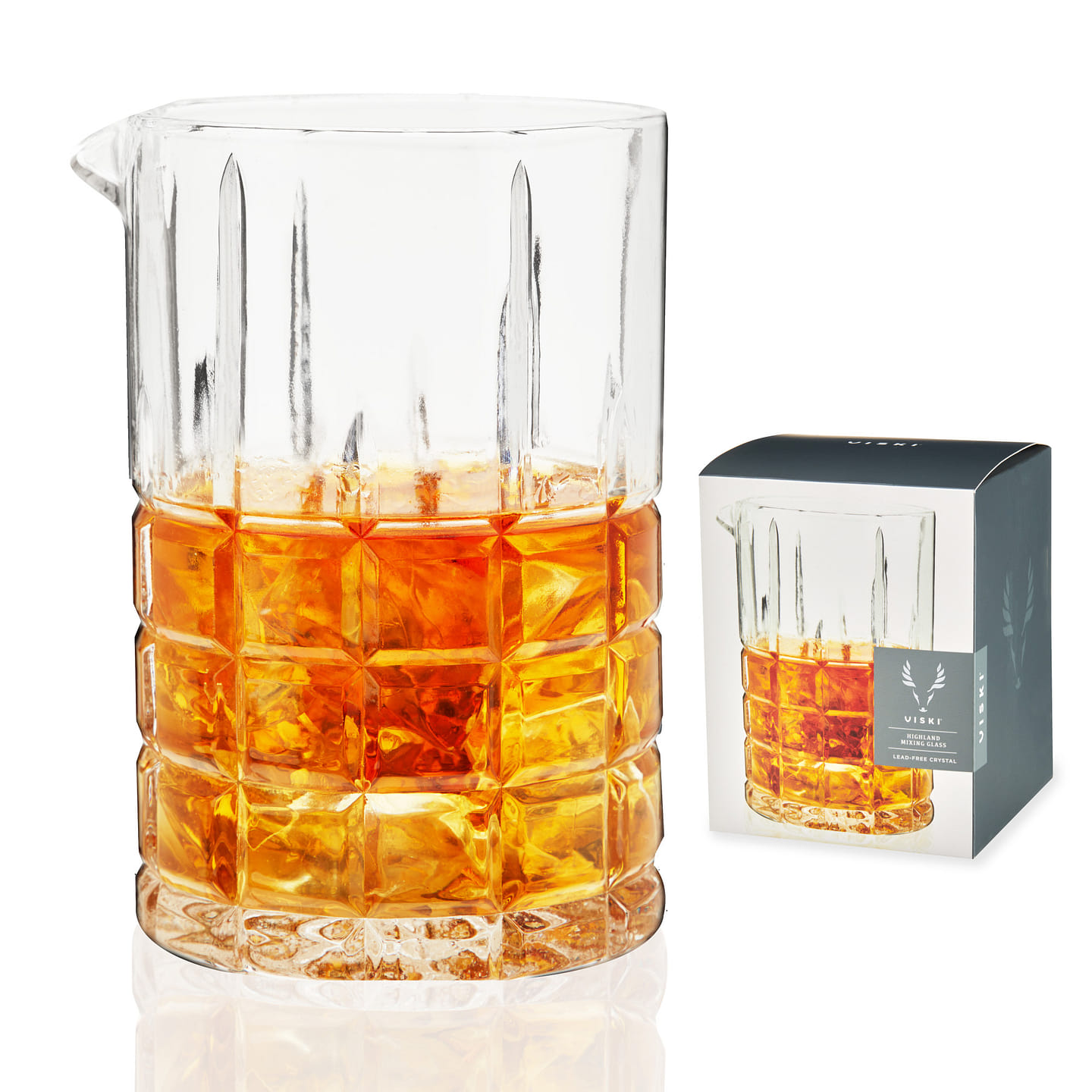 Highland Mixing Glass by Viski 1 each