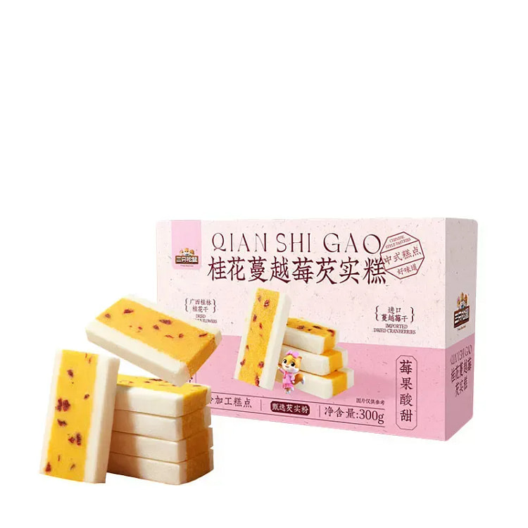 Osmanthus Cranberry Euryale Seed Cake 300g 300 g