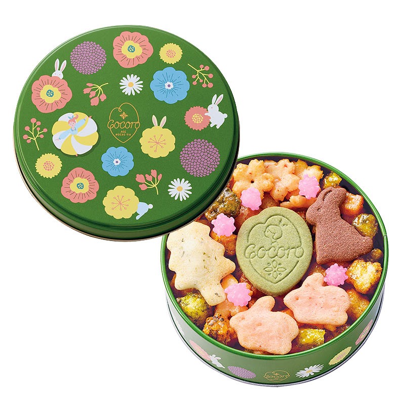 Get Agemochi Cocoro Mini Can Mixed Crackers flavors Delivered