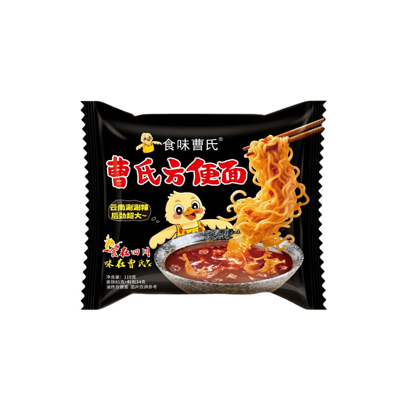 Cao’s Instant Noodles 119g * 5 bags 595 g