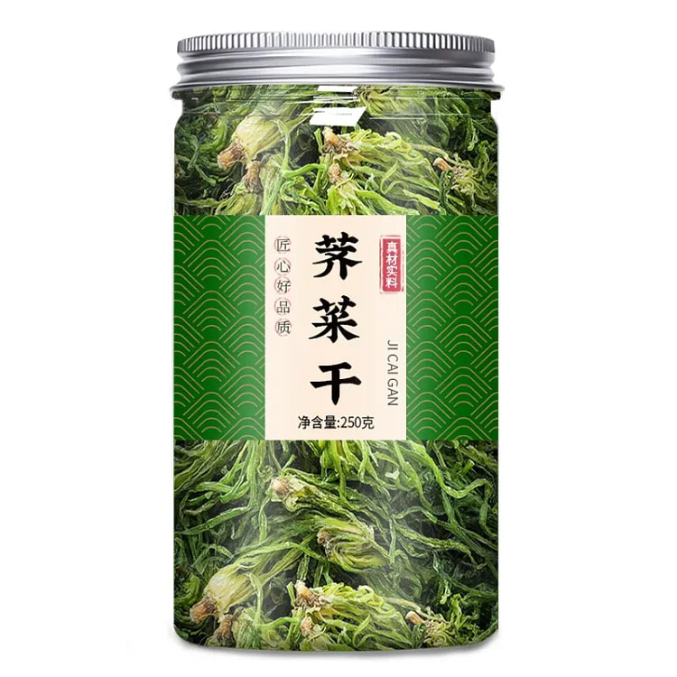 荠菜干菜脱水蔬菜饺子馄饨馅料食材250g*1罐 250 克