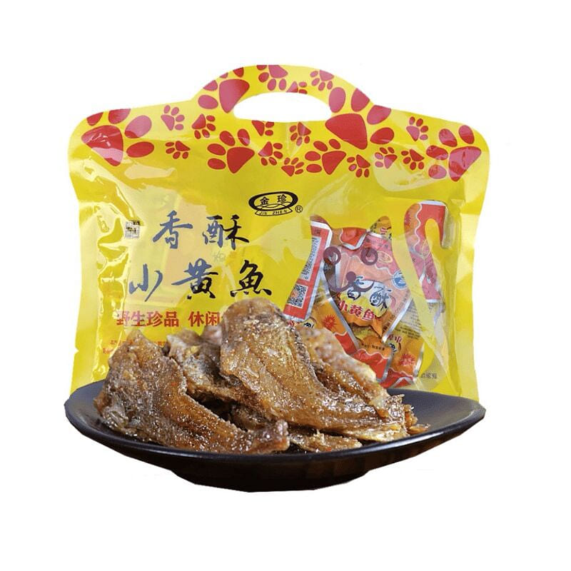 金珍 香酥小黄鱼 内含独立小包装 1袋 250 克