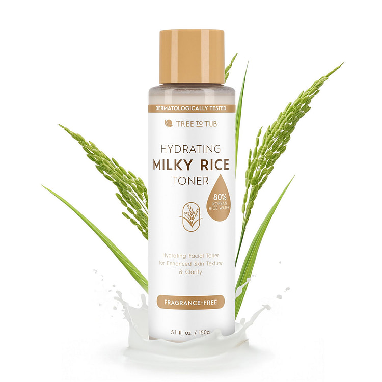 Tree To Tub Hydrating Milky Rice Toner 1 each