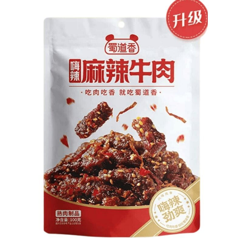 Sichuan style spicy beef jerky 100g * 1 bag 100 g