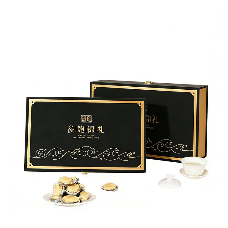 海参鲍鱼礼盒淡干海鲜干货春节送礼首选48g*1 48 克