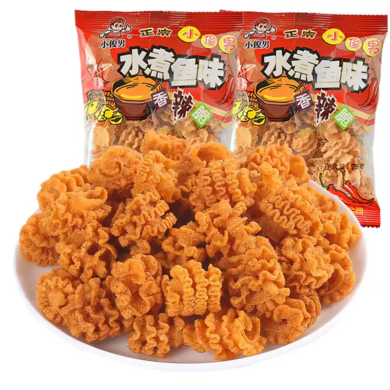 Boiled fish tastes spicy and crisp *5 bags 18 g