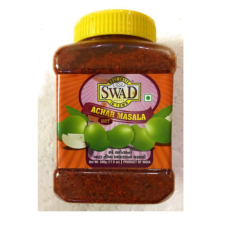 Swad Achar (Pickle) Masala HOT 500 gram 1 pack