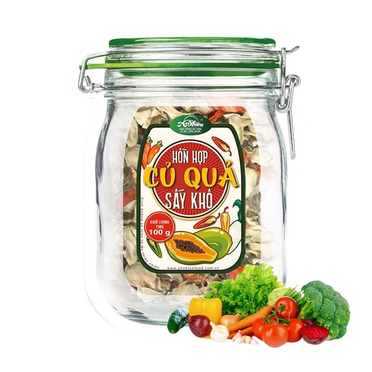 An Nhien Mixed Dried Veggies 100g (1 Pack)