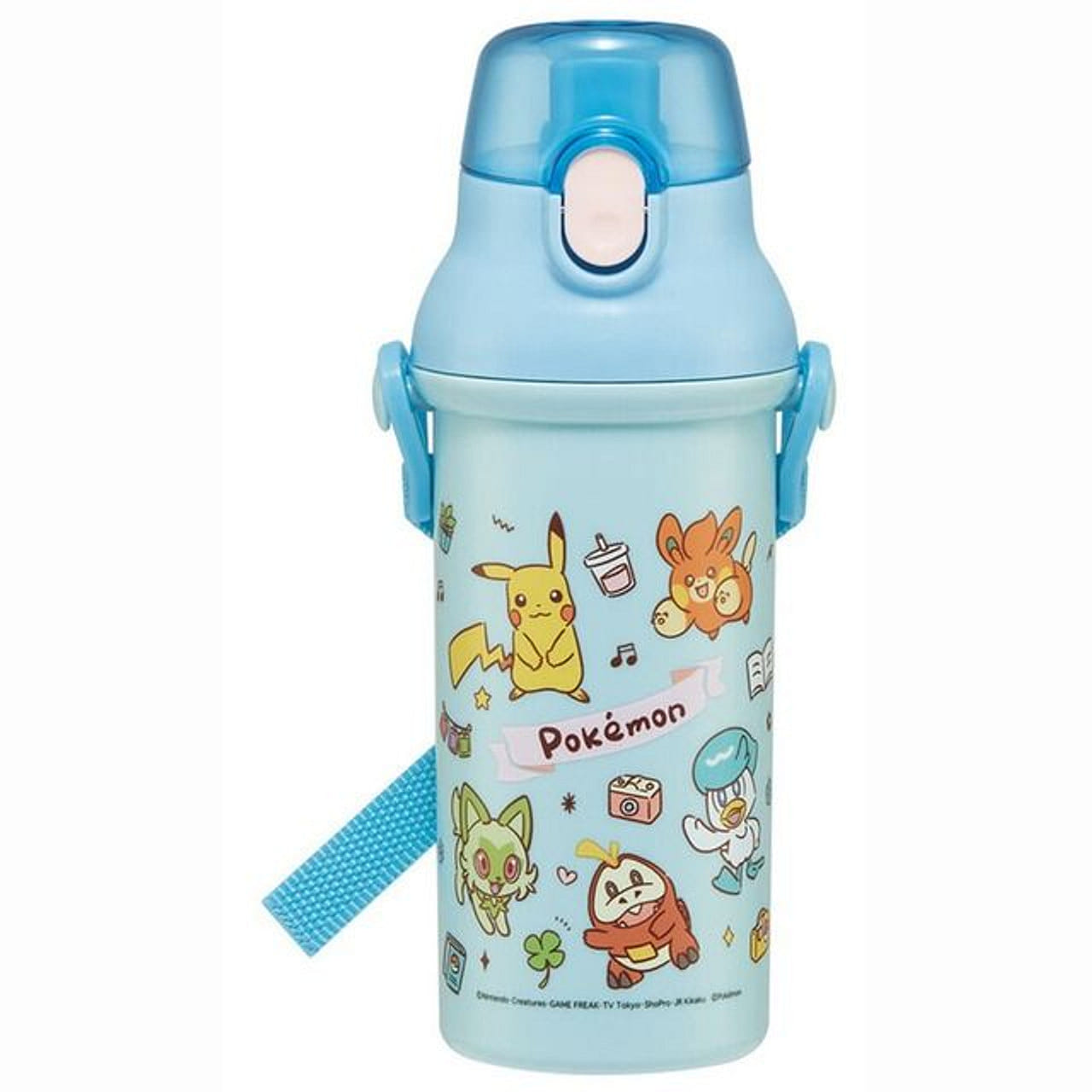 Skater Pokemon Joyful Plastic Water Bottle 480 ml