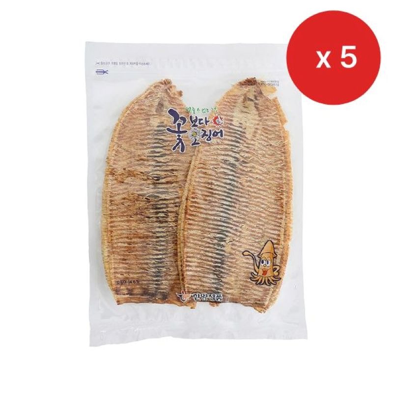 Hanyang Foods Flower Squid Soft Dried Squid 130 g
