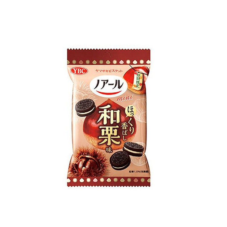 YBC 山崎饼干mini栗子夹心饼干 40 克