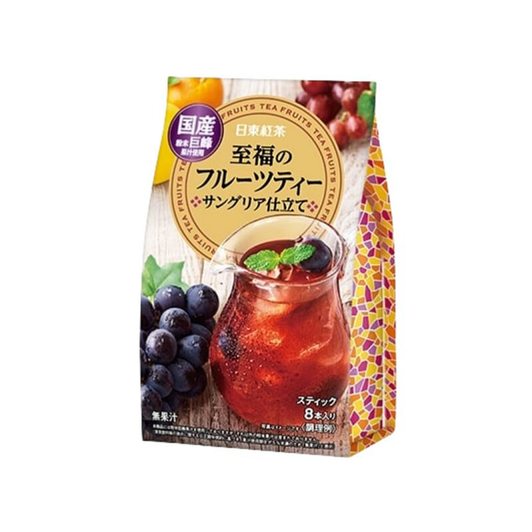 日本 日东红茶 至福水果茶 8条装
