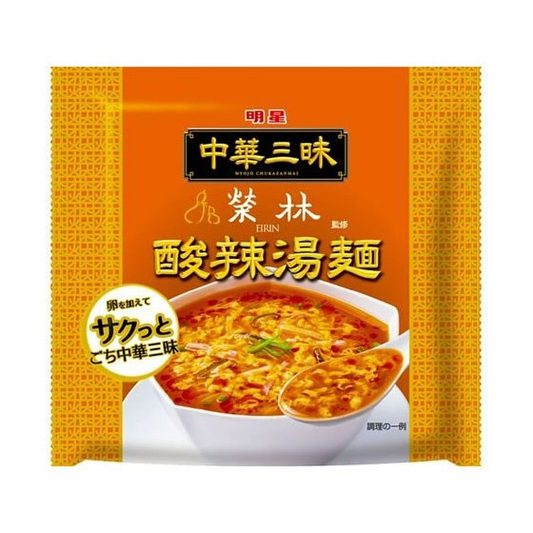日本直邮 明星 中华三昧 荣林 酸辣汤面 1人份