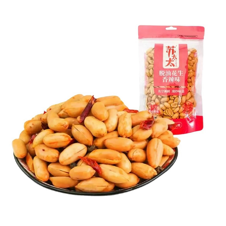 【苏太太】脱油花生230克