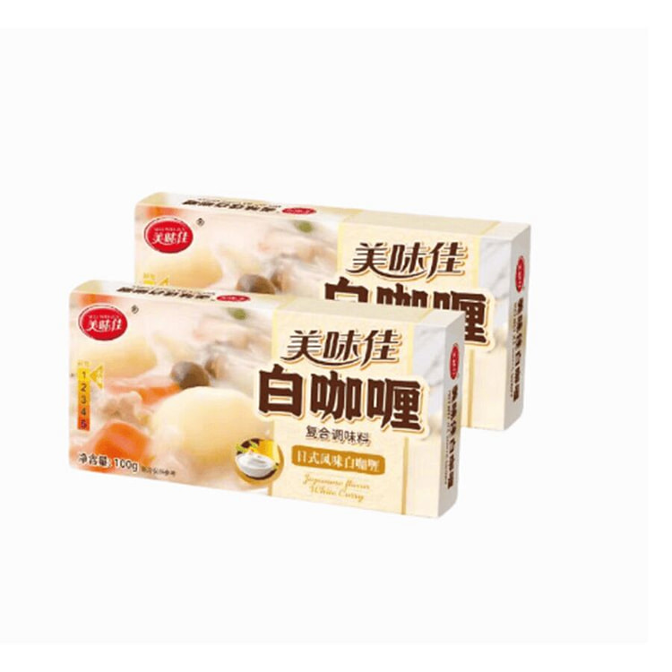 美味佳   白咖喱日式风味不辣   100g*1盒 100 克