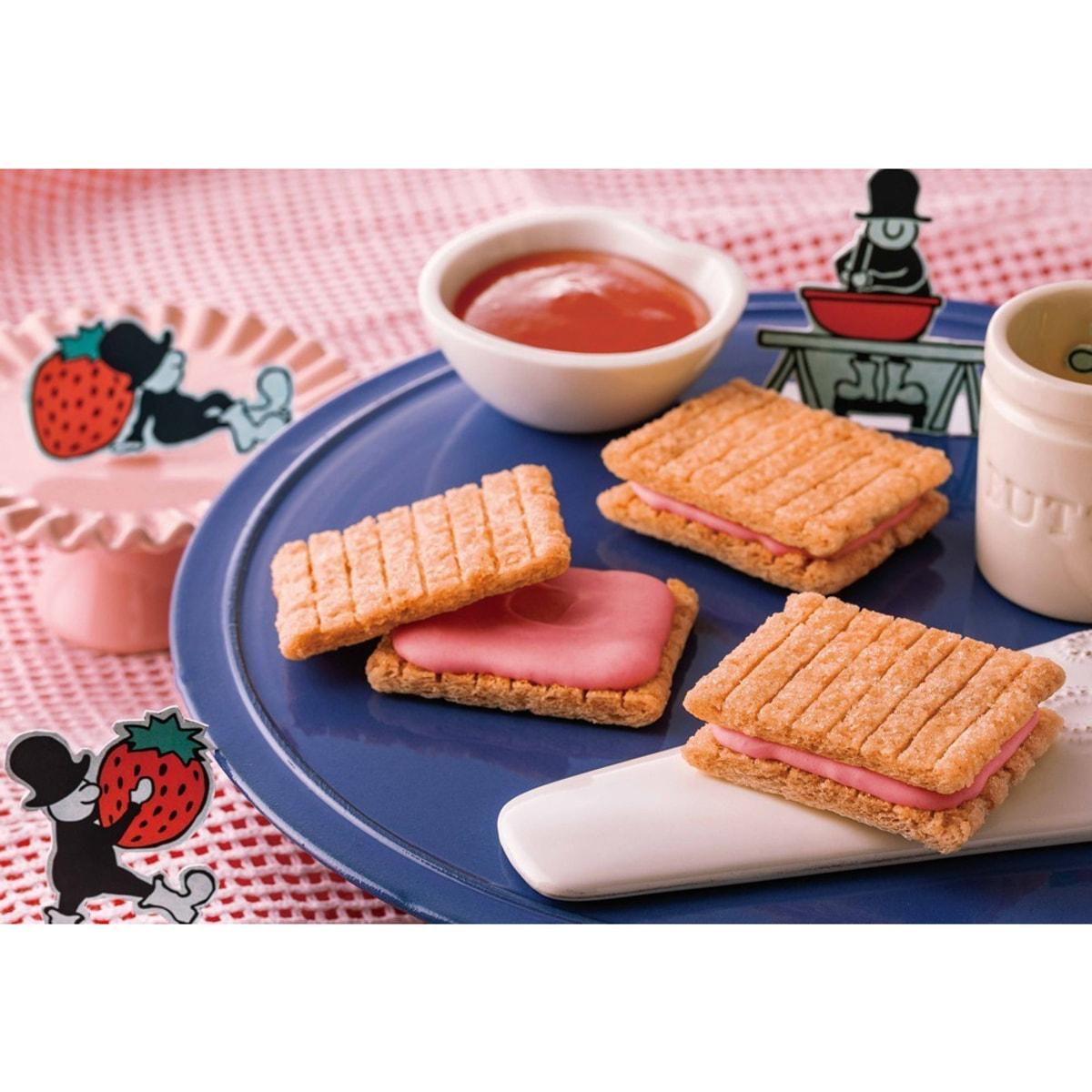 日本直送」銘菓シュガーバターの木・博多限定 あまおう苺バター