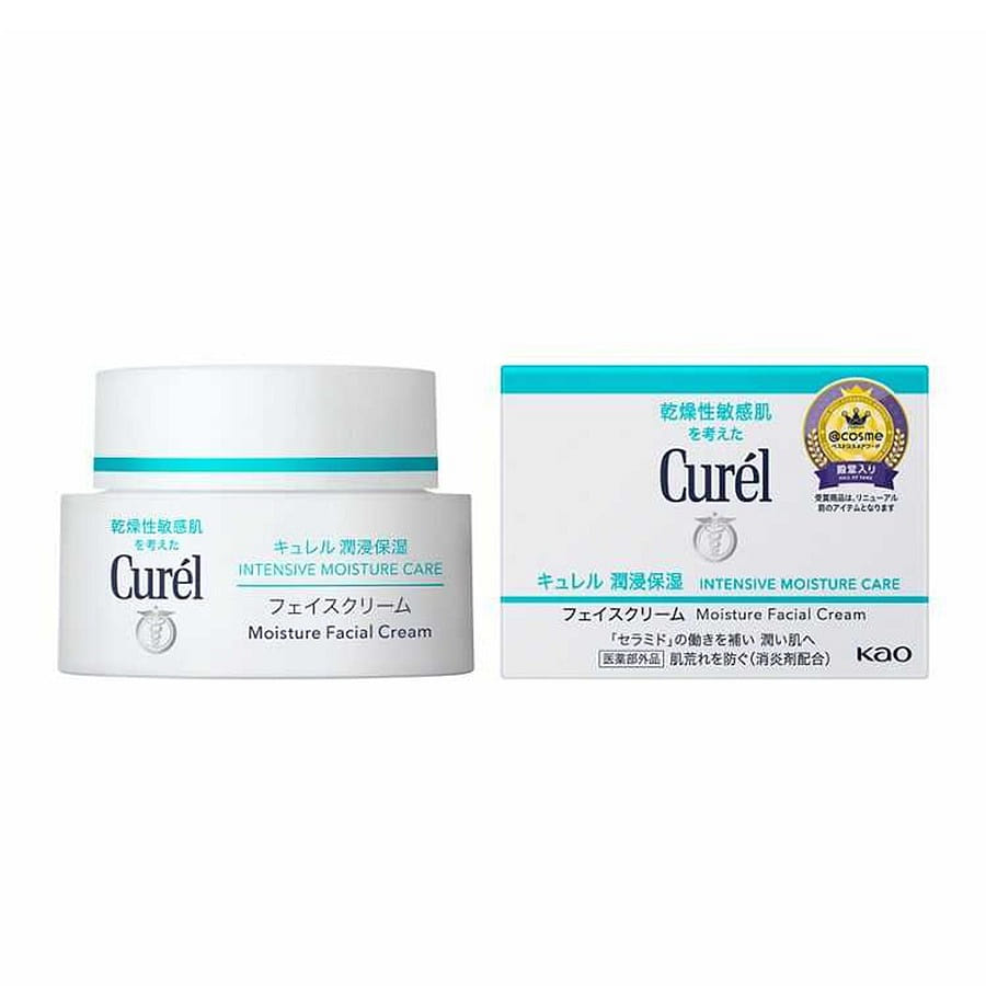 日本 CUREL珂润 KAO花王 润浸保湿滋养面霜 40 克