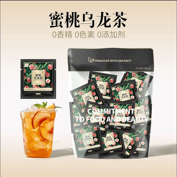 一伯冷泡蜜桃乌龙茶3g*20包 60 克