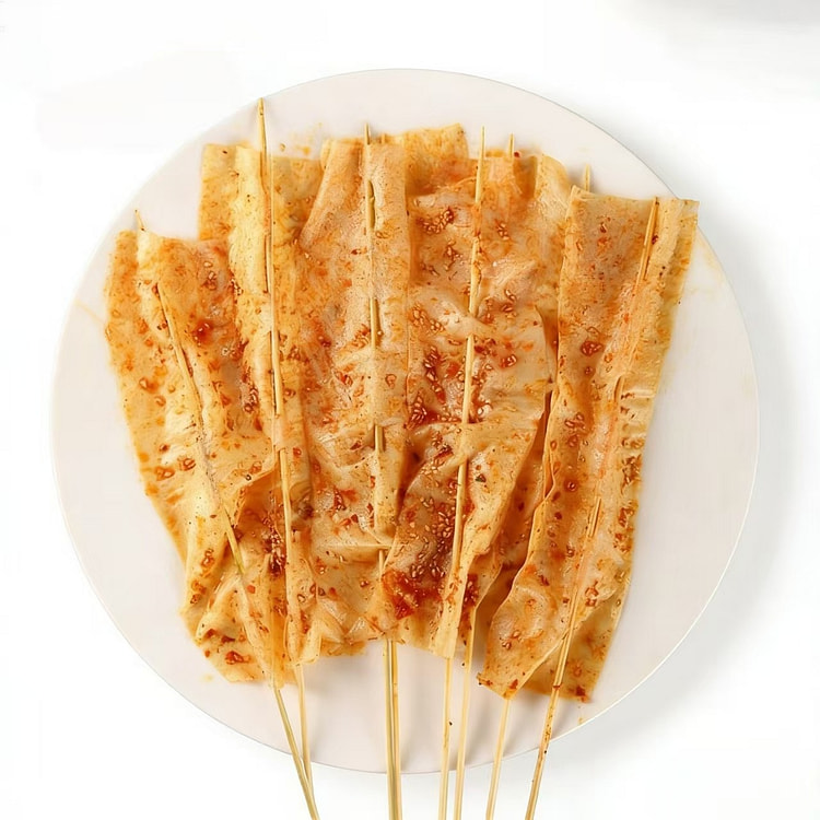 豆制品 干豆皮串 100串*1包 300 克