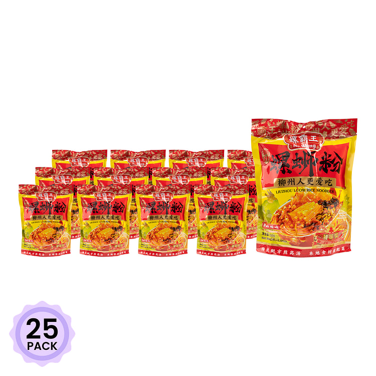 螺霸王 柳州螺蛳粉原味 加大包 330 克*25 包