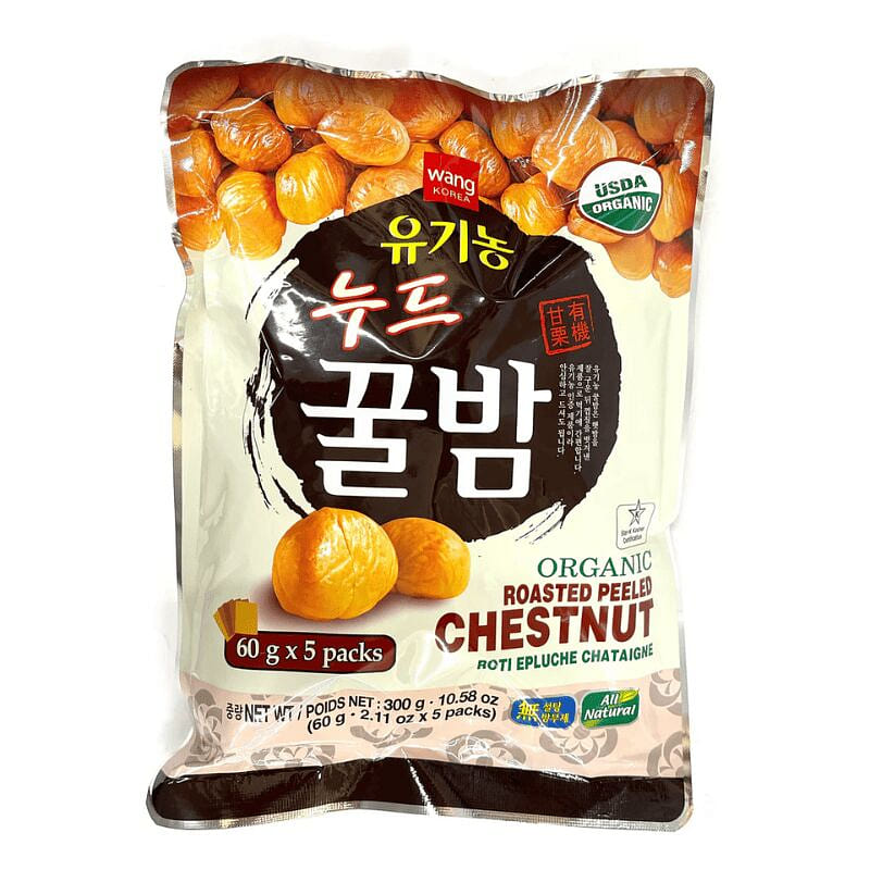 Wang Korea Roasted Peeled Chestnuts 300g 1 each