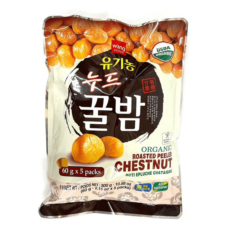 Wang Korea Roasted Peeled Chestnuts 300g 1 each