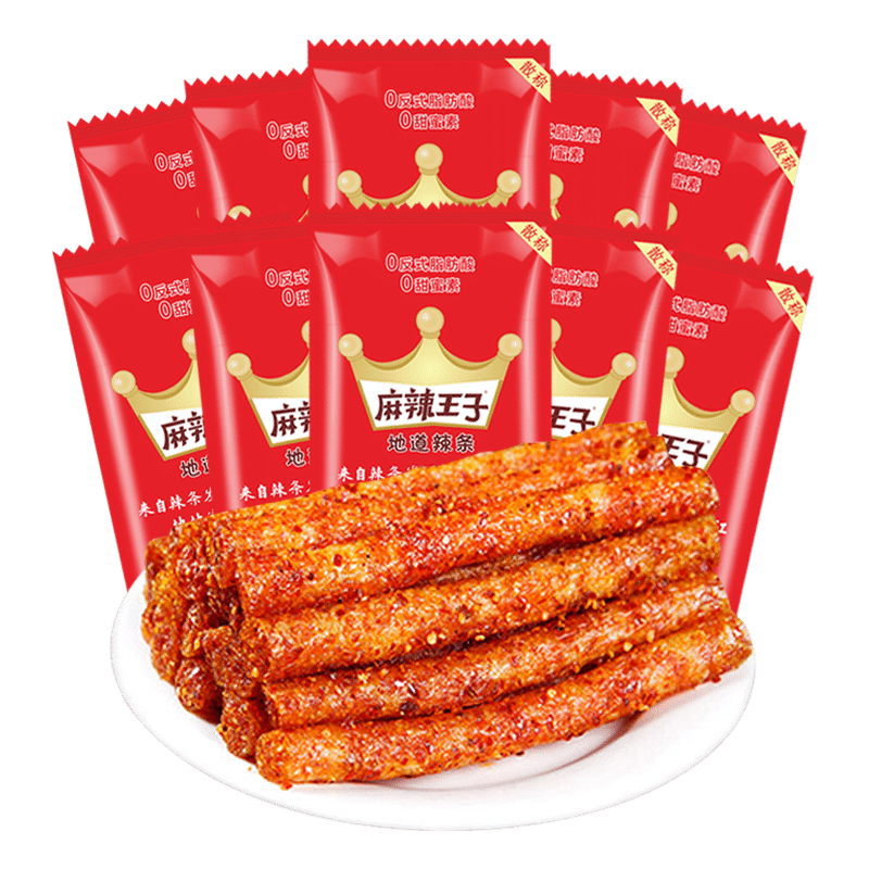 Chinese spicy strips Spicy Prince is very spicy and spicy 252g 252 g