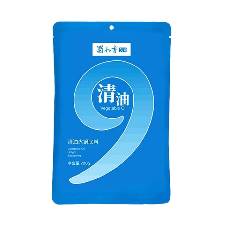 蜀九香 重庆火锅底料清油火锅底料香辣 200g 200 克