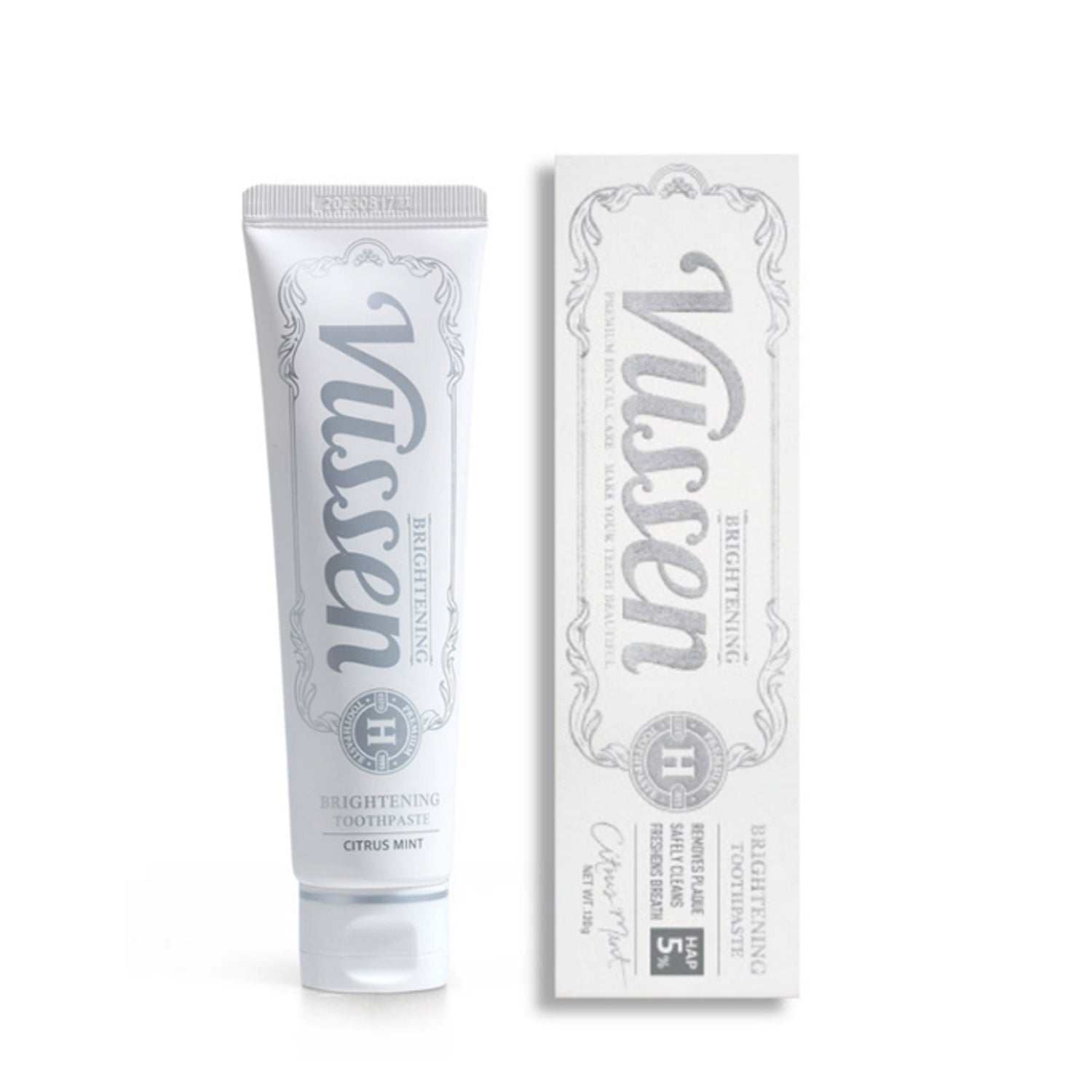 Vussen H Daily Brightening Toothpaste 1 each