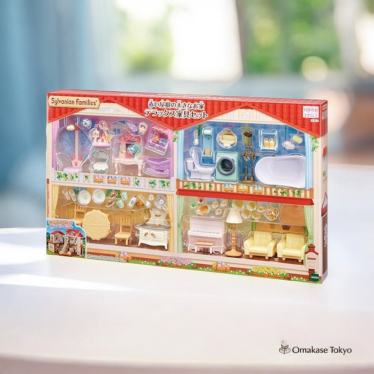 Epoch Sylvanian Families Large House with Red Roof 1500 g