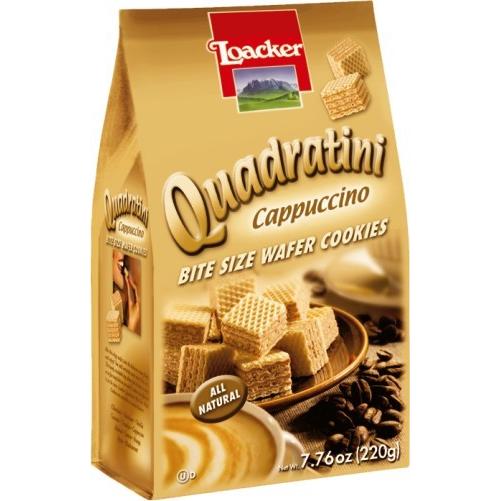 Loacker Cappucino Quadratini, 7.76 oz 1 份