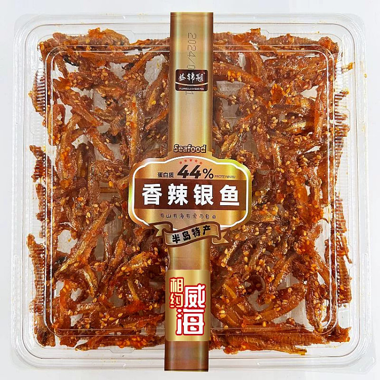 威海香辣银鱼一盒218g