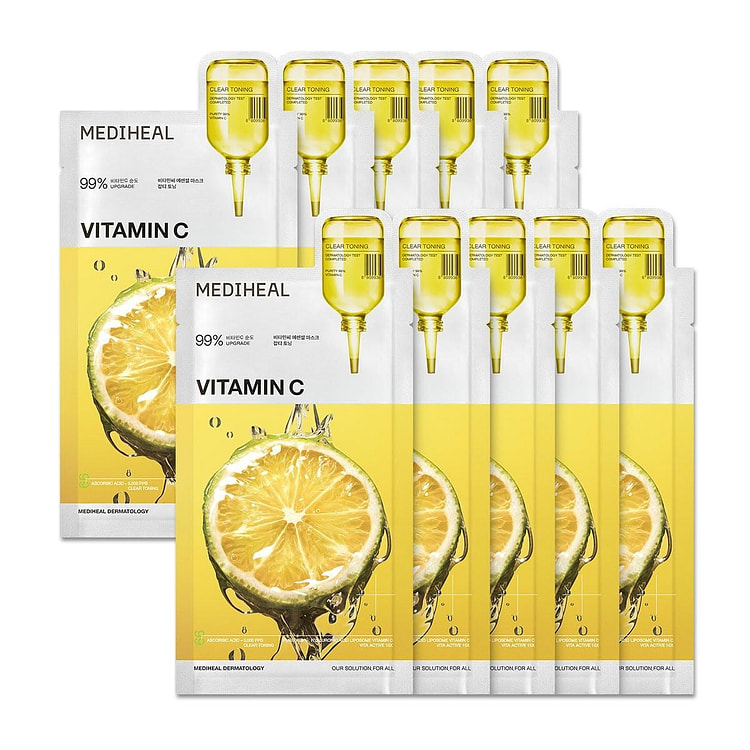 Mediheal Vitamin C Essential Sheet Mask 10 pcs.