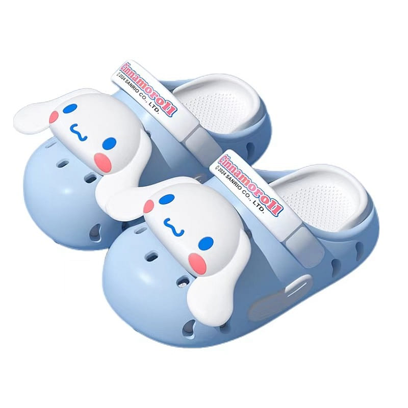 Children's Hole Slippers For Home Soft Sole Non-Slip-Cinnamoroll 34-35 Size1Pair 1 each