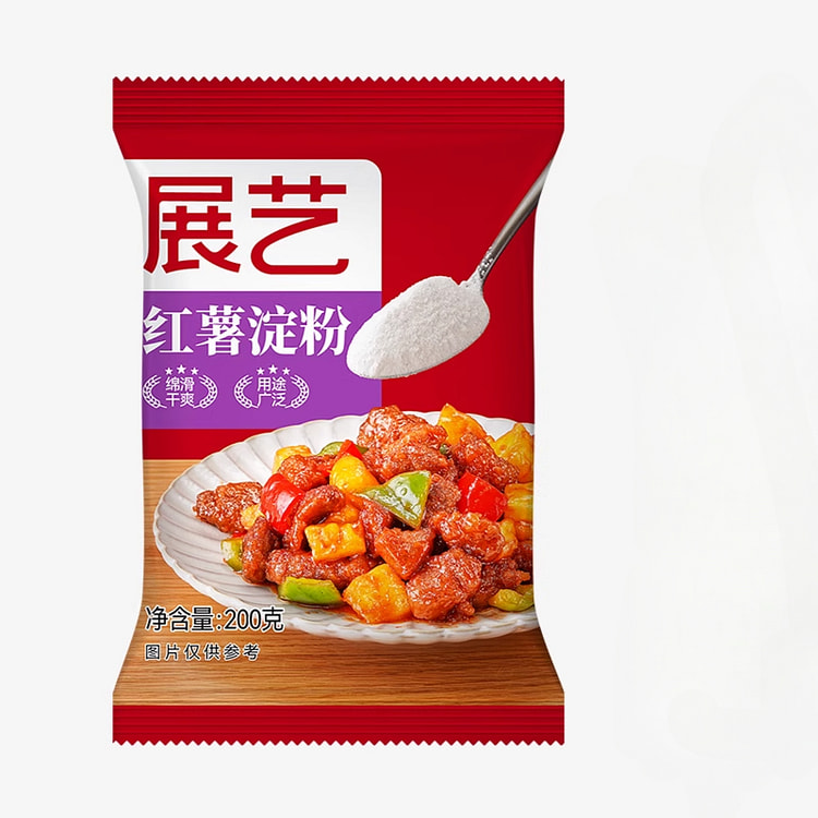 展艺红薯淀粉生粉勾芡200g*1袋